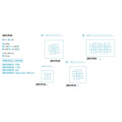 Plafoniera Led 2095/36