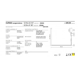 Sospensione Led Cupido