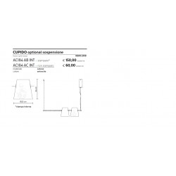 Sospensione Led Cupido